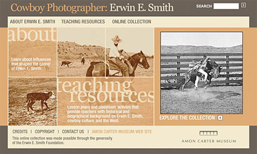Amon Carter Museum Online Collection, Cowboy Photographer: Erwin E. Smith