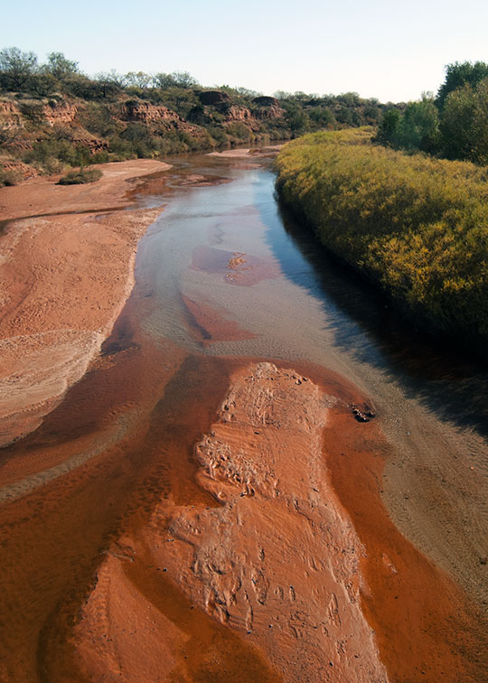 View of the Double Mountain Fork of the Brazos River